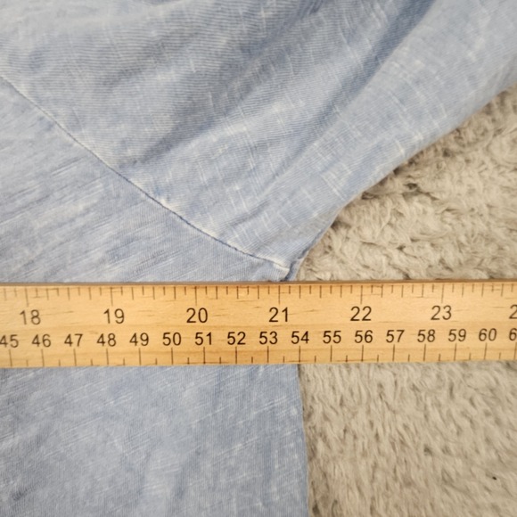 Jess & Jane Tunic Top Women M Dog Graphic Mineral Wash Artsy Lagenlook Whimsical - Picture 12 of 13